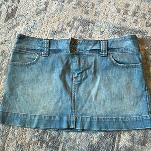 American Eagle AEO 🦅 Mini Jean Skirt Size 8